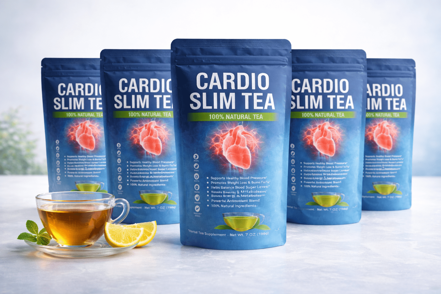 Cardio Slim Tea premium hero image